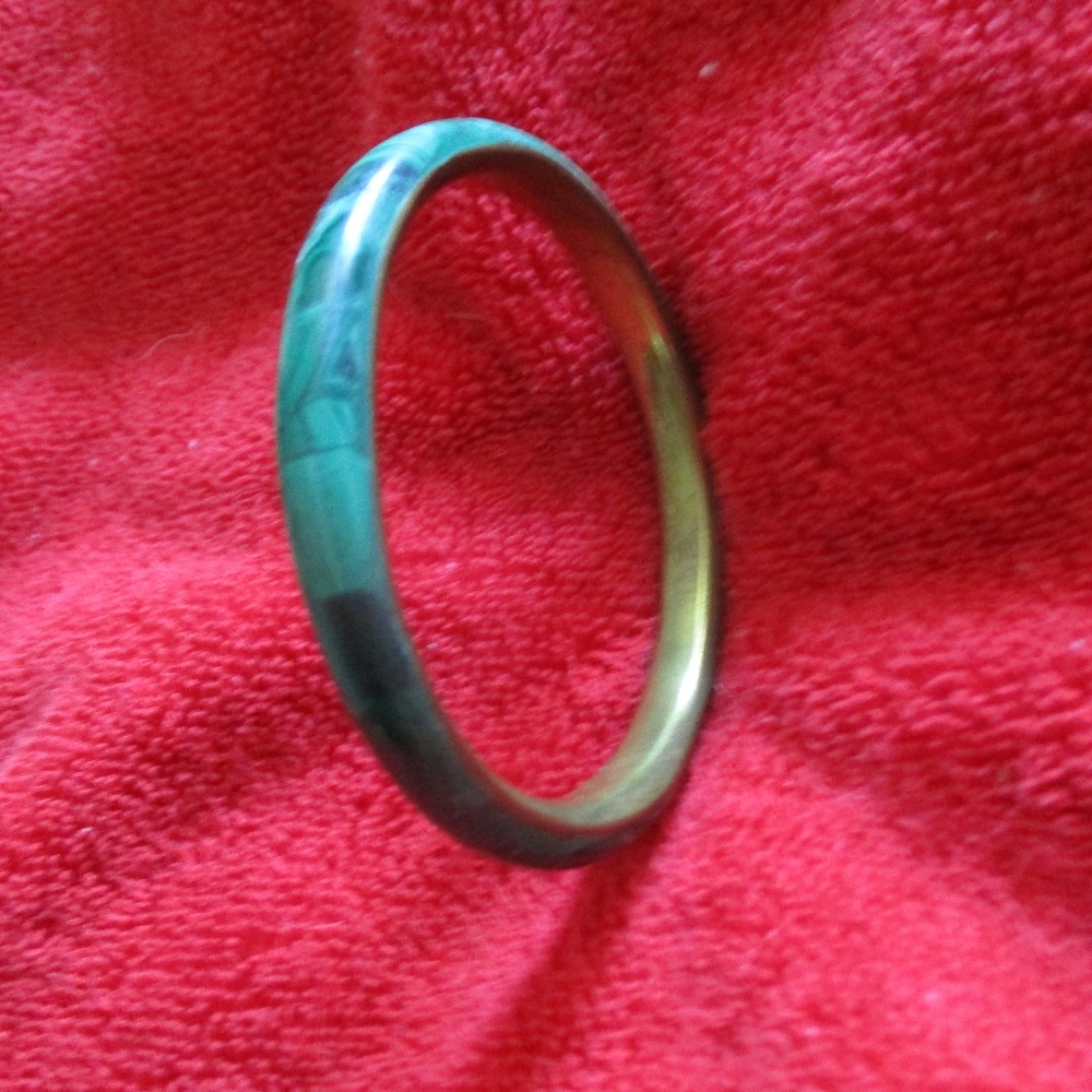 Enamel on Brass Bracelet